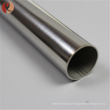 tubo e tubo de titânio de grau 2 de tamanho padrão disponível a partir do inventário ou da produção rápida